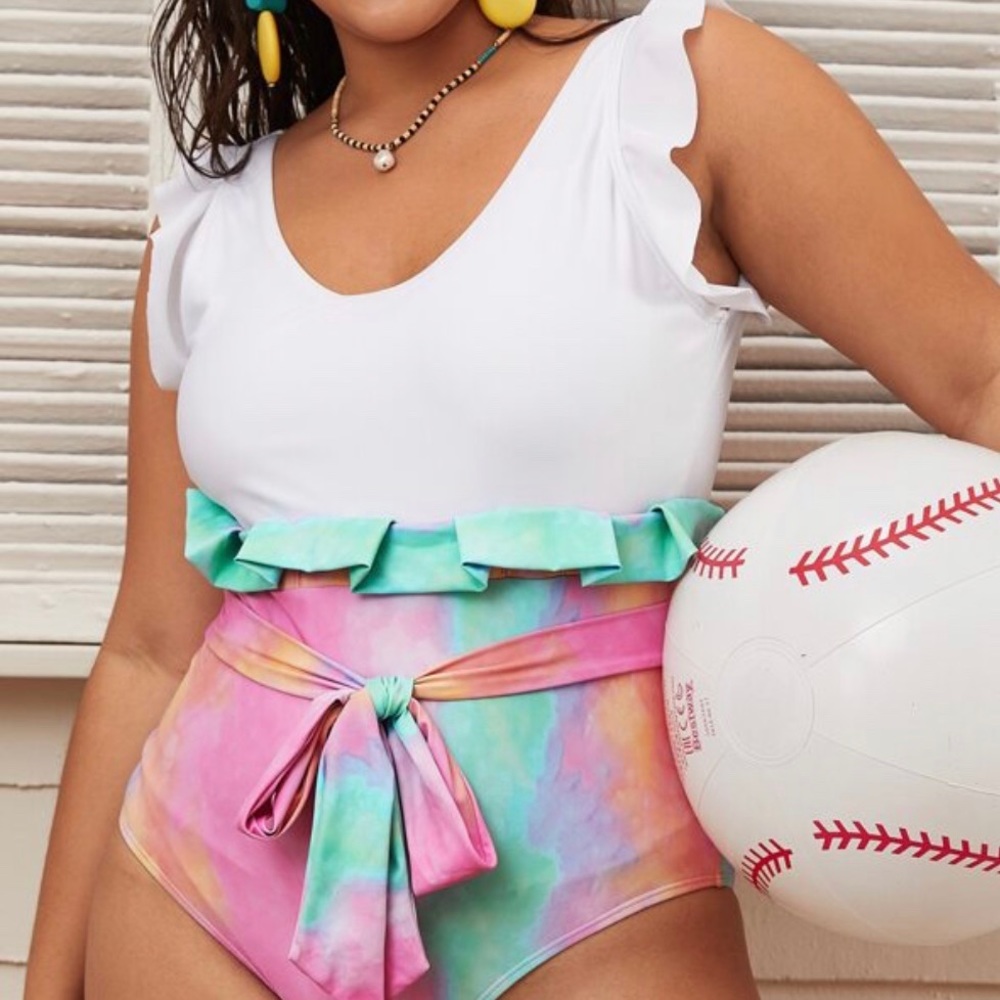 Brand New! Tie dye one piece